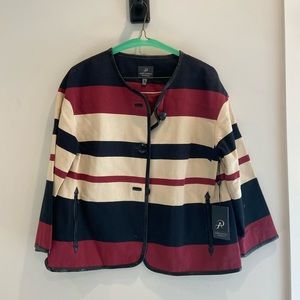 Colorblock Adrianna Papell Blazer- Jacket